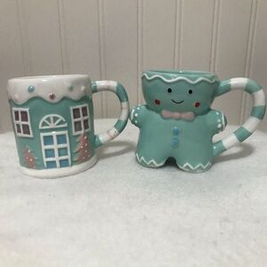 Gingerbread espresso mugs